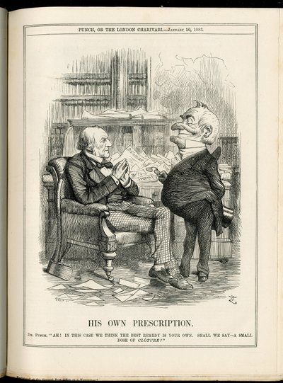 Rána pěstí od John Tenniel