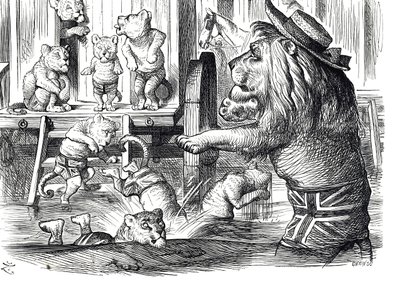 Punchova rada britským přímořským dovolenkářům od John Tenniel