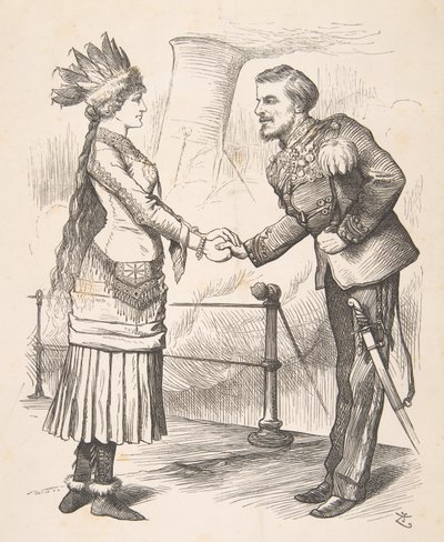 Nejlepší přátelé se musí rozdělit Punch, 28. září 1878, 1878. od John Tenniel