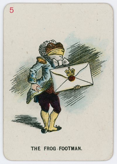 Žabí pěšák od John Tenniel