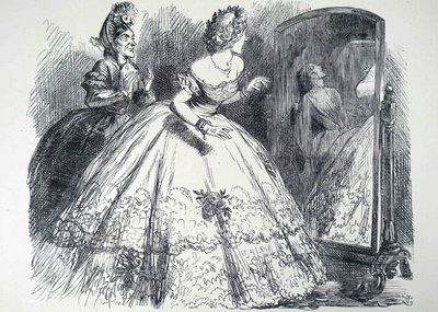 Strašidelná dáma. od John Tenniel