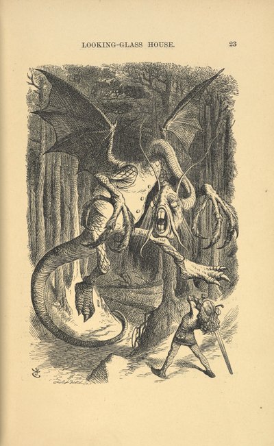 Jabberwocky. od John Tenniel