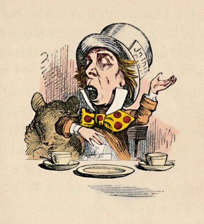 Šílený kloboučník, 1889 od John Tenniel