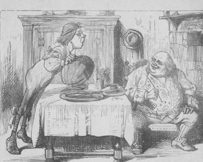 Třetí ze série Otec William, 1889 od John Tenniel