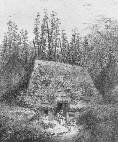 V Cobham, Surrey, 1797 od John Thomas Smith
