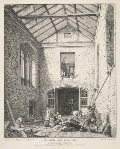 Kaple Leadenhall od John Thomas Smith