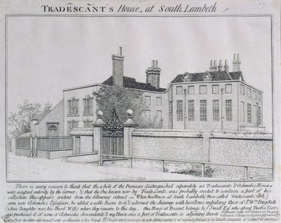 Pohled na Turret House, Lambeth, 1798 od John Thomas Smith