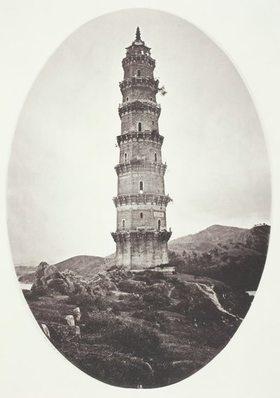 Pagoda poblíž Chao-Chowfu, c. 1868. od John Thomson