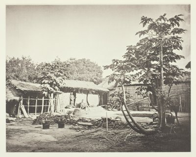 Pepohoanské obydlí od John Thomson