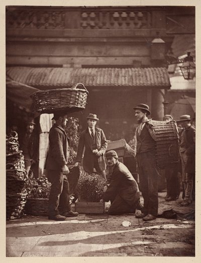 Dělníci z Covent Garden od John Thomson