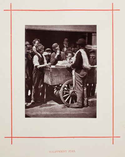 Halfpenny Ices, 1877. od John Thomson