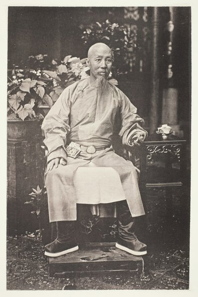 Jui-Lin, generální guvernér dvou provincií Kwang, c. 1868. od John Thomson
