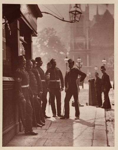 Nábor seržantů ve Westminsteru od John Thomson