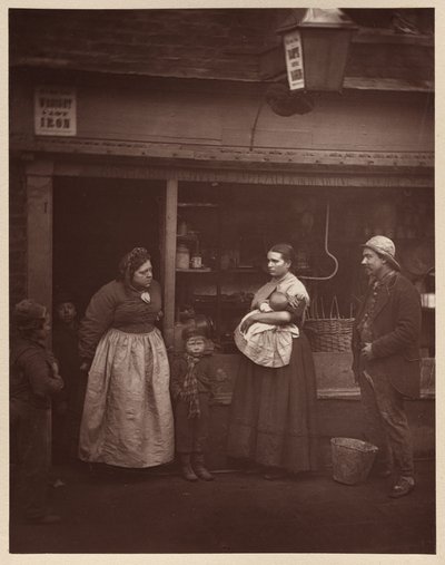 Trpící povodněmi od John Thomson