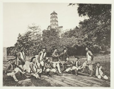 Tatarští vojáci, c. 1868. od John Thomson