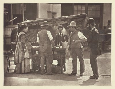 Prodejce lasturových ryb od John Thomson