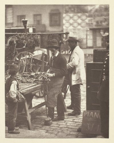 Pouliční zámečník od John Thomson