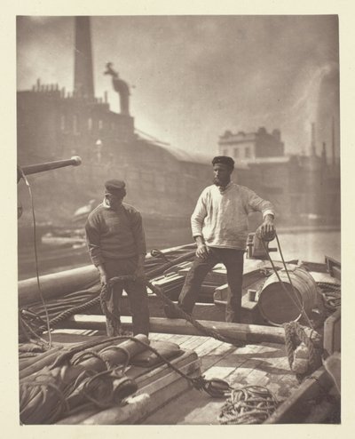 Dělníci na "tiché dálnici" od John Thomson