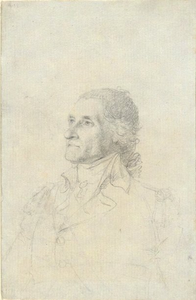 (Neznámý muž – možná Washington?) od John Trumbull