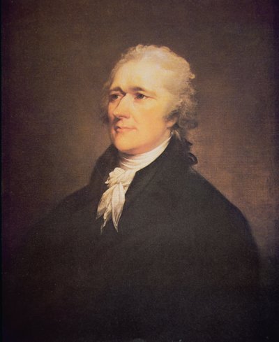 Alexander Hamilton (1755-1804) kolem 1806 (olej na plátně) od John Trumbull