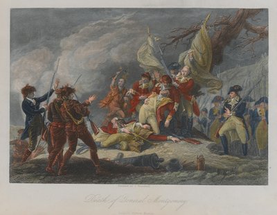 Smrt generála Montgomeryho, 1775 od John Trumbull
