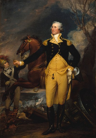 George Washington před bitvou o Trenton, ca. 1792-94. od John Trumbull