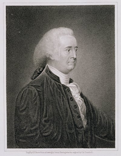 John Rutledge (1739-1800), vyryl G.F. Storm (fl.cca 1834) podle kresby originálu Jamese Herringa (1794-1867) od John Trumbull