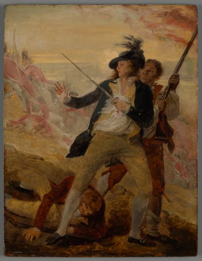 Poručík Thomas Grosvenor (1744 od John Trumbull