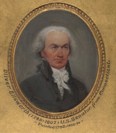 Oliver Ellsworth (1745–1807), LL.D. 1790 od John Trumbull