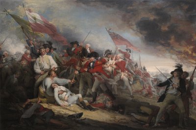 Bitva o Bunkers Hill 17. června 1775 od John Trumbull