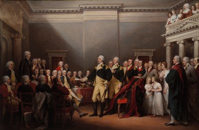 Rezignace generála Washingtona, 23. prosince 1783 od John Trumbull