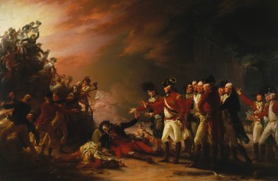 The Sortie vyrobený Garrison of Gibraltar, 1789. od John Trumbull