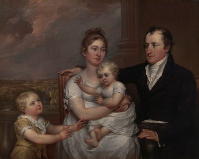 Rodina Vernetů od John Trumbull