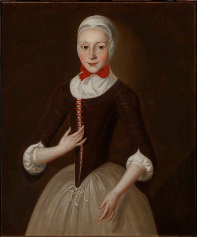 Mladá moravská dívka, ca. 1755-1760. od John Valentine Haidt