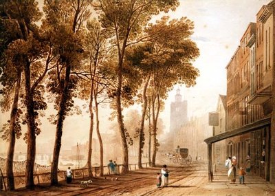 Cheyne Walk, Chelsea od John Varley