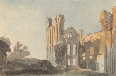 Kirkstall Abbey poblíž Leedsu od John Varley