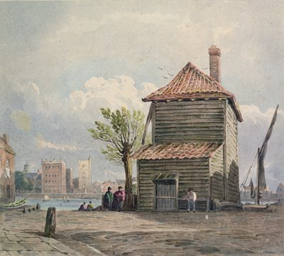 The Horse Ferry, Millbank od John Varley