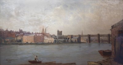 Newcastle upon Tyne z jihozápadu, 1884 od John Wallace