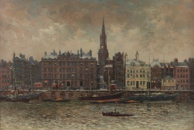 Quayside, Newcastle upon Tyne, 1886 od John Wallace