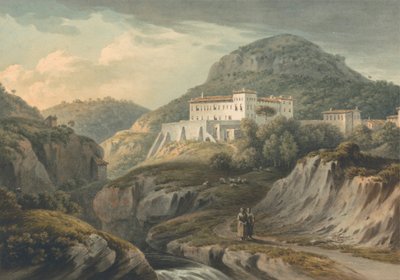 Klášter ve Vietri, nedaleko Salerna od John Warwick Smith
