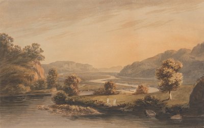 Nedaleko Pont Aberglaslyn od John Warwick Smith