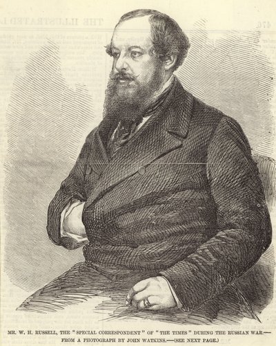 Portrét sira Williama Howarda Russella od John Watkins