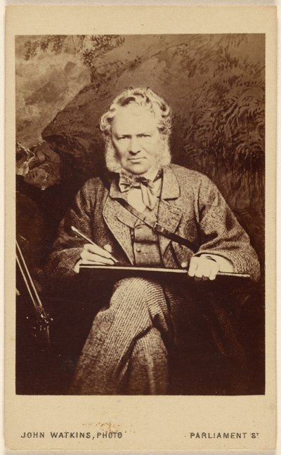 Sir E[dwin Henry] Landseer [anglický malíř zvířat, 1802 - 1873] od John Watkins