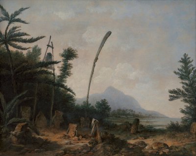 Pohřebiště v jižních mořích od John Webber