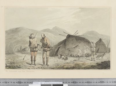 F.31 The Tschuktschi and Their Habitations, c.1773-84 (akvarel) od John Webber