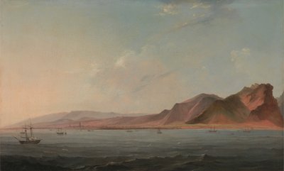 Pohled na Santa Cruz, Tenerife od John Webber