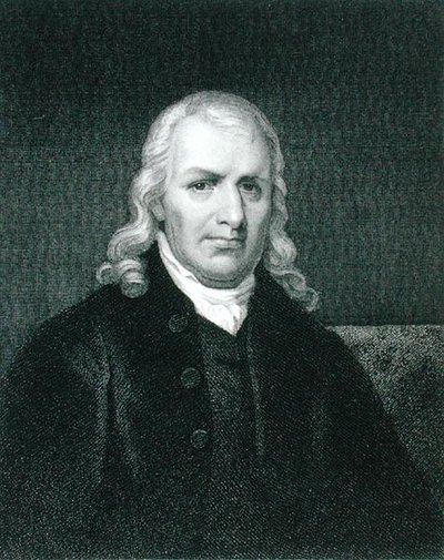 Samuel Chase (1741-1811) vyryl John B. Forrest (1814-70) podle kresby originálu Jamese Barton Longacre (1794-1869) (rytina) od John Wesley (after) Jarvis