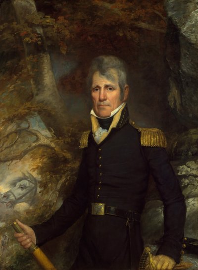 Generál Andrew Jackson, ca. 1819. od John Wesley Jarvis