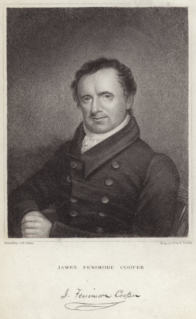 Portrét Jamese Fenimora Coopera od John Wesley Jarvis