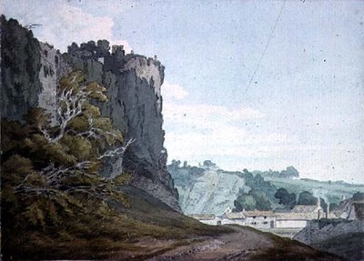 Část hradu Chepstow, Monmouthshire od John White Abbott